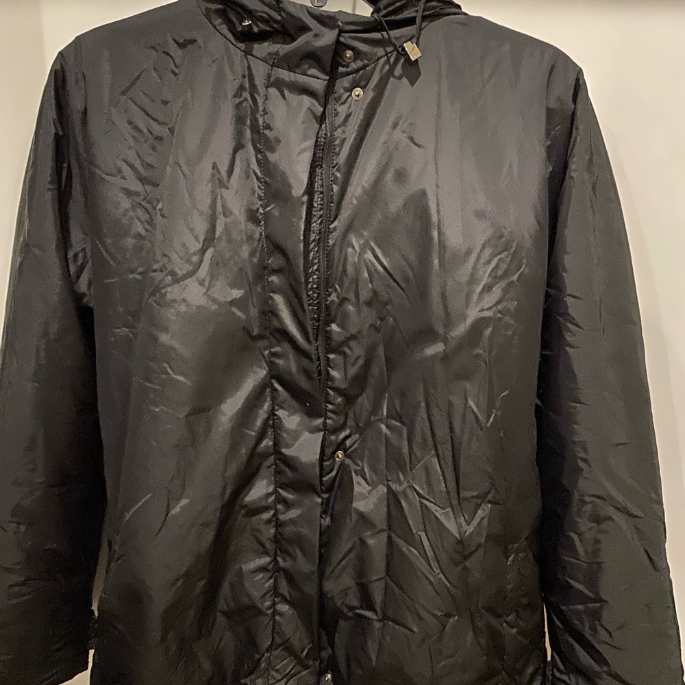 S Maxmara puffer jacket w/fur